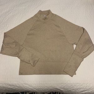 Lululemon almond coloured top